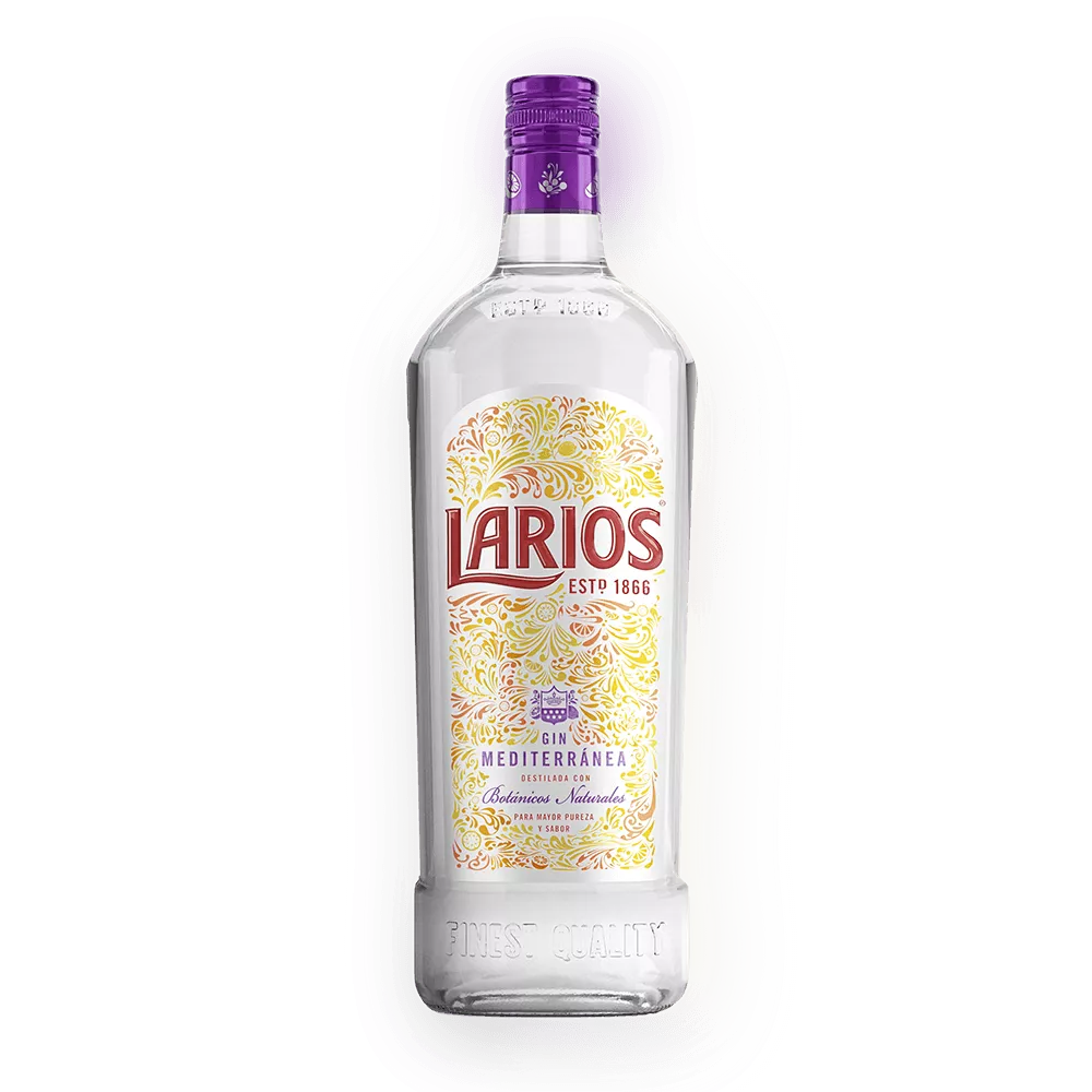 Alt: Bottle of Larios dry gin | Filename: larios-dry-gin.jpg